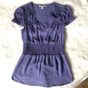 Banana Republic Sweet & Sexy Purple Blouse XS